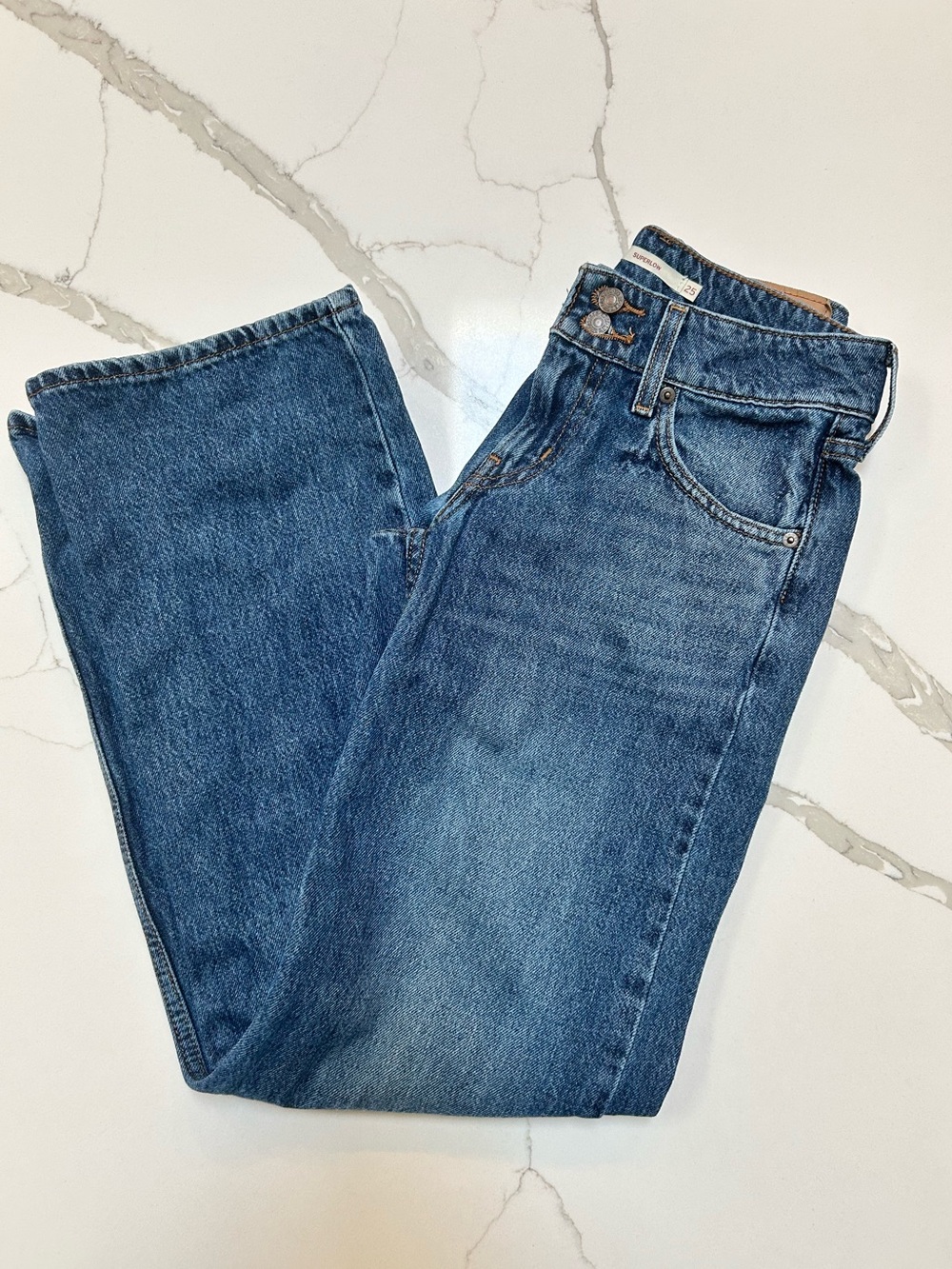 Levi’s super low loose fit size 25 - Picture 5 of 9